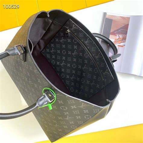 LOUIS VUITTON Monogram Eclipse Grand Sac 